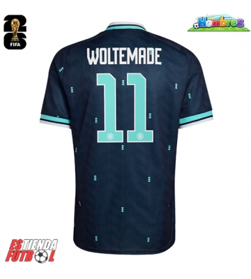 Alemania Nick Woltemade #11 Segunda Equipación Mundial 2026 Manga Corta Alemania Nick Woltemade #11 Segunda Equipación Mundial 2026 Manga Corta